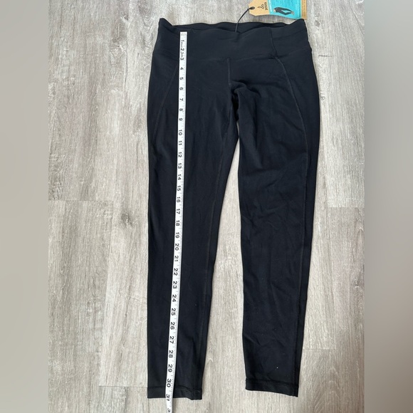 Prana Momento Mid-Rise Leggings Black Sz Medium - Picture 7 of 8